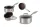 Edenberg lábas inox üveg fedővel 18CM EB-17005 1DB