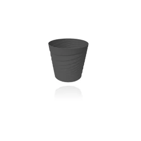 Virágcserép Swing Antracit 14CM 1DB