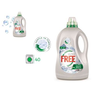 Mosógél Ultra Free Alpine White 2 Literes 