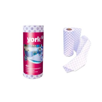 Törlőkendő Általános Tekercsben 40 Darabos York 021100 