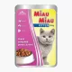 MIAU MIAU MACSKAELEDEL JUNIOR NEDVES CSIRKE 100G