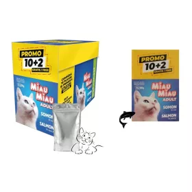 MIAU MIAU MACSKAELEDEL NEDVES PROMO LAZAC (12X100G) 1,2KG