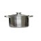Lábas Inox 3,2 Literes Üveg Fedővel 20cm