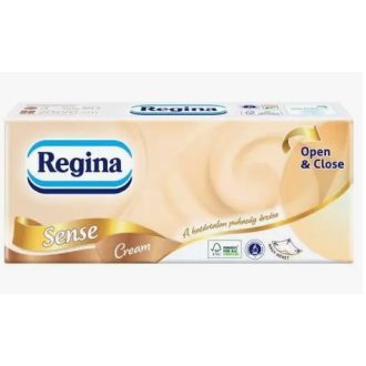 Papírzsebkendő Regina Sense Crem 3 Rétegű 90 Darabos 