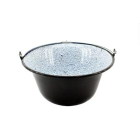 BOGRÁCS ZOMÁNCOZOTT 40L 1DB