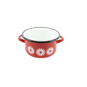Zománcozott Lábas Mély Dekor 15cm 1.5 Literes