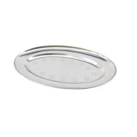 TÁLCA OVÁLIS INOX 34X21CM ENG-119 1DB
