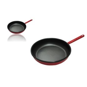 SERPENYŐ ZOMÁNCOZOTT TEFLONOS 28CM 1DB
