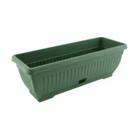  Virágláda+Alátét  Mediterran Zöld 50CM 1DB