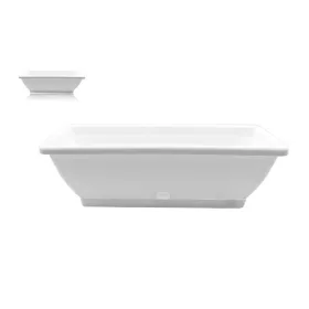 Virágláda+Alátét Viktoria Fehér 50CM 1DB