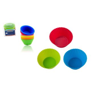 Muffinsütő Kosár Szilikonos 12db eng-286