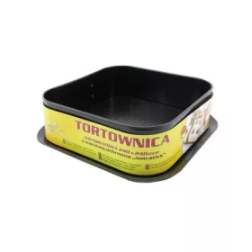 TORTAFORMA TEFLON SZÖGLETES 24X24CM 990-47 1DB