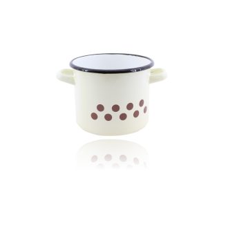 Zománcozott Fazék Krém 17cm 3.25 Literes