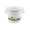 Zománcozott Fazék Dekoros Inox Peremes 18cm 3.1 Literes