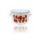 Zománcozott Fazék Dekoros Inox Peremes 20cm 4.3 Literes