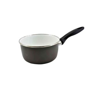 Zománcozott Lábas Nyeles Inox Peremes 16cm 1.5 Literes
