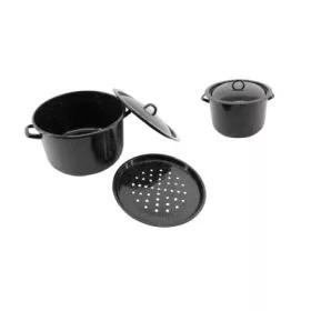 FAZÉK+FEDŐ ZOMÁNCOZOTT DUNSZT 32CM 15,5L 1DB
