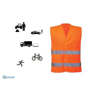 Mellény Láthatósági Narancssárga  XXXL eng-191 