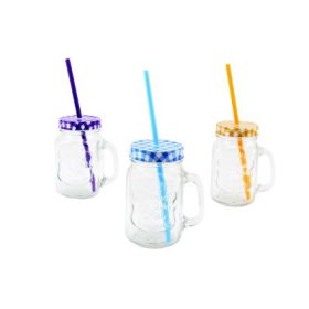 BÖGRE ÜVEG+SZÍVÓSZÁL 700ML ENG-213 1DB