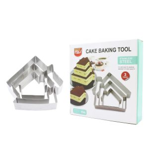 Tortaforma 3 Darabos Ház eng-421 