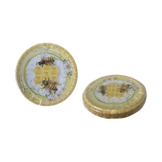 Menetes Tető 82mm 10 Darabos Mézes Dekoros 