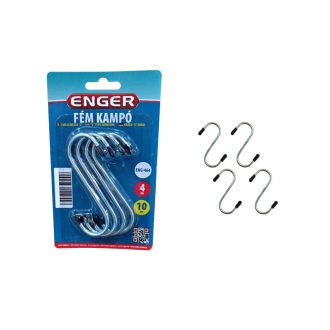 Kampó Fém S 10cm 4 Darabos eng-464 