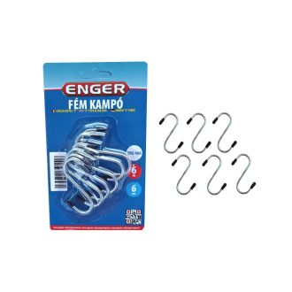 Kampó Fém S 6cm 6 Darabos eng-466 