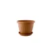Virágcserép+Alátét  Venecia Terra 12CM 1DB