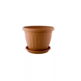 Virágcserép+Alátét  Venecia Terra 20CM 1DB