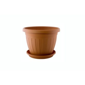 Virágcserép+Alátét Venecia 30cm Terra