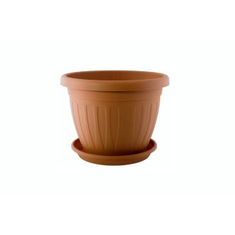 Virágcserép+Alátét Venecia 36cm Terra 