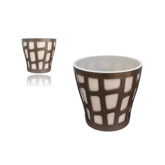 Virágcserép Savana 16cm Terra-Krém 