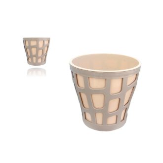 Virágcserép Savana 16cm Mokka-Krém 