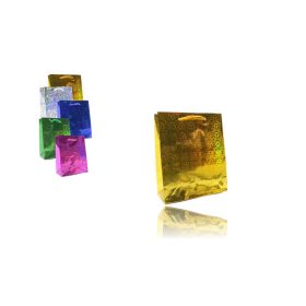  AJÁNDÉKTASAK PAPÍR CSILLOGÓ KICSI 7,5X18X21,3CM LU-60 1DB