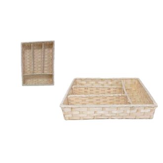 Bambusz Evőeszköztartó 208-T-94 - 28*37*H7cm