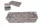KOSÁR BAMBUSZ 208-66-24X11XH5CM 1DB