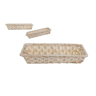 Bambusz Kosár 208-5231 - 31*12*H6cm