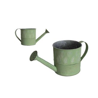 Bádog Kanna Zöld 140-BK-370 - D13*13Hcm