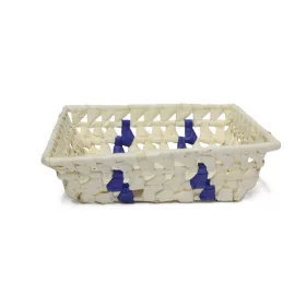 KOSÁR FONOTT PÁLMALEVÉL TÉGLA 20X15XH5CM 8PL03 1DB