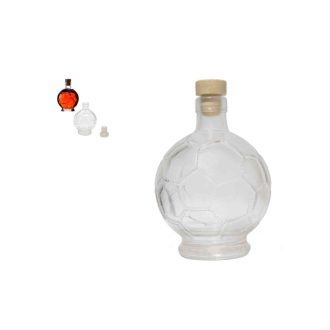 Palack Üveg Focilabda+Dugó 0.5 Literes