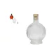 PALACK ÜVEG FOCILABDA+DUGÓ 0,5L 1DB