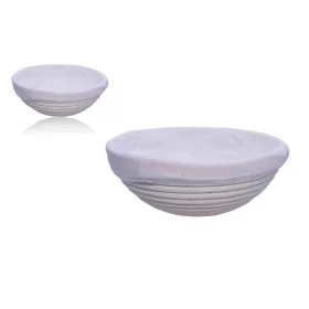 Rattan Kelesztőkosár Kenyérhez, Ovális, 22 cm