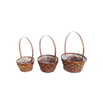 Bambusz Florentin S/3 47-465 - Dia22*H11/32cm