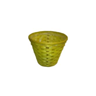 Bambusz Kaspó Citrom 01-80/O - D22*H18cm