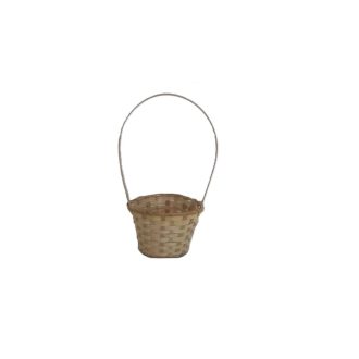 Bambusz Flor. Natúr 66-38/N - D13*H9,5/29cm