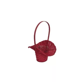 FLORENTIN BAMBUSZ VÖRÖS 66-54/R 22X17XH13/30CM 1DB