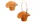 FLORENTIN BAMBUSZ NAGY NARANCS 12-54/20X16X13/35CM 10/160 1DB