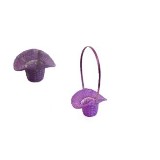   Bambusz Florentin Lila 12-54/KICSI/V - 18,5*13*H11,5/33cm 10/160
