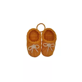 Rattan Cipő Narancs 38-299 - 16*16*H7cm