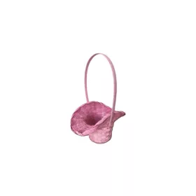Florentin bambusz pink 66-54/PINK 22X17XH13/30CM 8/72 1DB